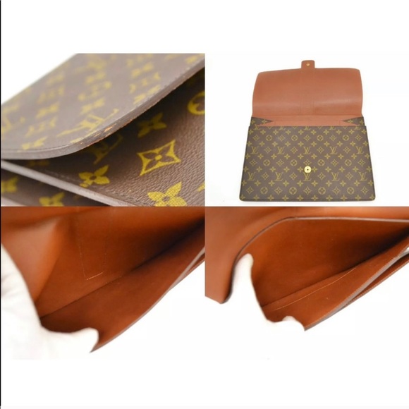 🔥❤️Auth Louis Vuitton Clutch Business Unisex Case - Picture 10 of 12